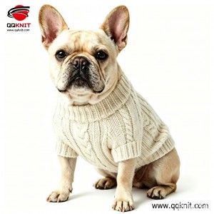 Cream Puppy Sweater